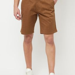 Cantabil Men Brown Chino Shorts-picture-47