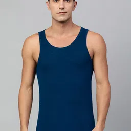 Heelium Men Sleeveless Ultra Soft Bamboo Basic Vests-image-32