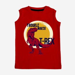 x2o Unisex Kids Red Innerwear Vests-image-16