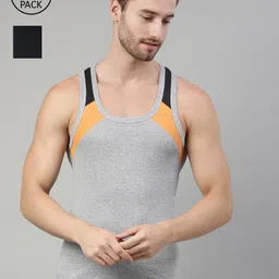 DIXCY SCOTT Men Pack of 2 Regular Vest-picture-11