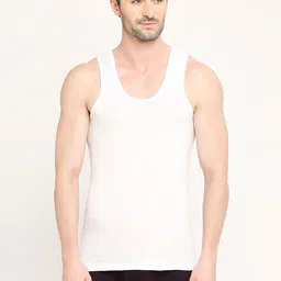 VIP Men Pack Of 2 Pure Cotton Undershirt Vests-15