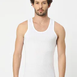 FRENCHIE Pack Of 3 Cotton Innerwear Vests FRELT_New_P3_105-image-33