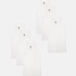Lux Cozi Boys Pack Of 6 Cotton Innerwear Vests-27