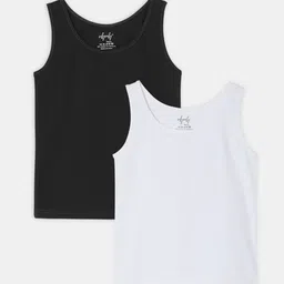 Sillysally Girls Set Of 2 Innerwear Vests-image-70