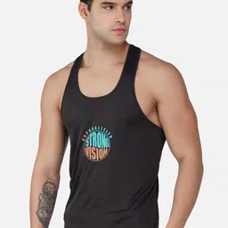 SG Round Neck Printed Gym Vests-image-78