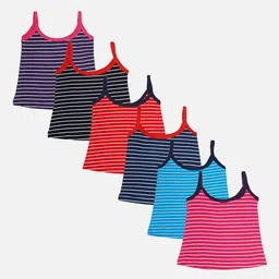 Bodycare Kids Infants Pack Of 6 Assorted Pure Cotton Innerwear Vests-image-99