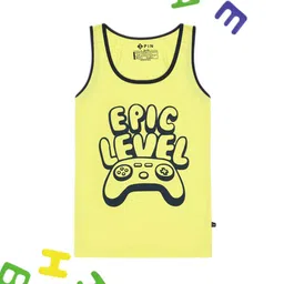3PIN Boys Printed Cotton Basic Vest-image-42