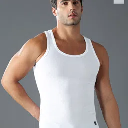 KOFFY Men Pack Of 2  Anti-Bacterial Innerwear Vests KOFFY_KI22_WH_RN_2PC-image-15