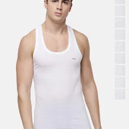 Dollar Pack Of 10 Pure Cotton Innerwear Vests MLHVE-01-PO10-WHITE-image-39