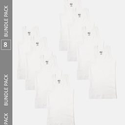 Lux Cozi Boys Pack Of 8 Cotton Innerwear Vests-image-89