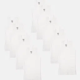 Lux Cozi Pack of 9 Basic Innerwear Vests-image-74