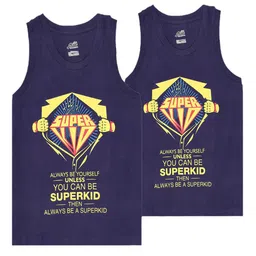BRAT Boys Pack Of 2 Typography Printed Cotton Innerwear Vests-picture-10