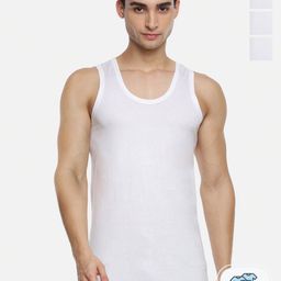 Ramraj Pack Of 4 Scoop Neck Pure Cotton Undershirt Innerwear Vests ASukraRN4PcsR-image-30