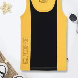 3PIN Boys Cotton Colourblocked  Basic Vest-image-99