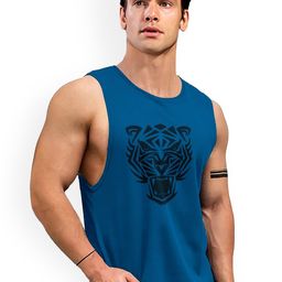 AUSK Printed Round Neck Sleeveless Gym Innerwear Vest AUSK0721-image-23