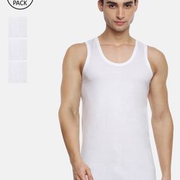 Ramraj Men Pack Of 4 Solid Cotton Innerwear Vests-image-13