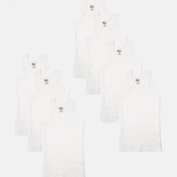 Lux Cozi Boys Pack Of 7 Cotton Innerwear Vests-image-19