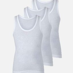 Bodycare Kids Infant Boys Pack Of 3 Cotton Basic Vests KIA150-PK009-image-16