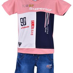 Wish Karo Boys Printed T-shirt with Shorts-image-118