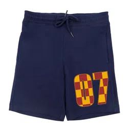 Harry Potter by Wear Your Mind Boys Navy Blue Printed Shorts-image-70