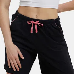 Jockey Women Mid Rise Cotton Shorts-image-2