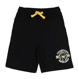 PLUM TREE Boys Black Regular Shorts-image-65