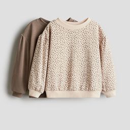 H&M 2-Pack Puff-Sleeved Sweatshirts-54