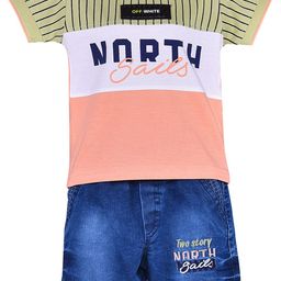 Wish Karo Boys Printed T-shirt with Shorts-image-83