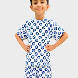 FFLIRTYGO Boys Printed T-shirt With Shorts-image-36