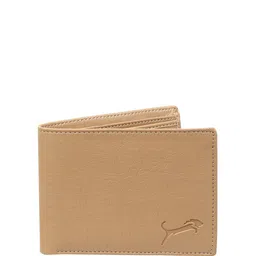 WILD EDGE Men Textured Two Fold Wallet image 5