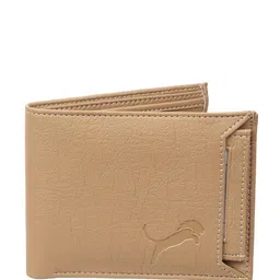 WILD EDGE Men Textured PU Two Fold Wallet image 2