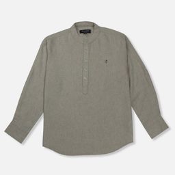 Gini and Jony Boys Mandarin Collar Cotton Casual Shirt-image-65