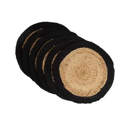 HOSTA HOMES Set Of 6 Brown Reversible Table Placements image 4