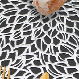 LooMantha 6Pcs Geometric Table Placemats image 2