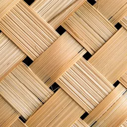 REVEXO Beige Checked Rectangular Table Placemats image 2