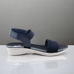 BAESD Textured Open Toe Flats image 5