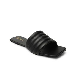 Picktoes Textured Open Toe Flats image 4
