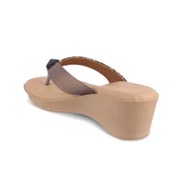 Tresmode Printed Open Toe Wedge Heels image 2
