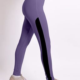 Mehrang Women Slim-Fit Ankle-Length  Activewear Tights-17