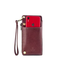 Goatter Leather Two Fold Wallet with Passport Holder image 2