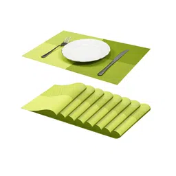 SKYLOFTS Green Set of 6 Colourblocked Table Placemats image 2