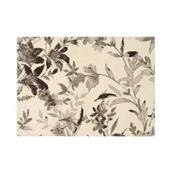 Saral Home Set Of 6 Grey Printed Rectangular Cotton Table Placemats image 3
