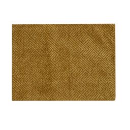 Saral Home Gold Set Of 6 Geometric Textured Table Placemats 34X45 CM image 4