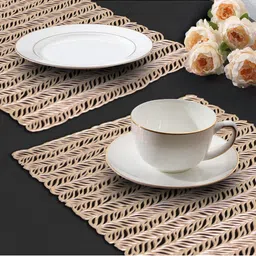 loomantha LooMantha6-Pcs Brown Printed Table Placemats image 5