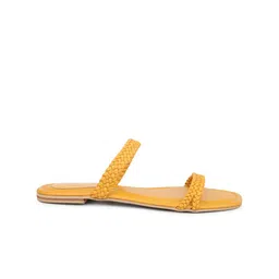 Inc 5 Textured Open Toe Flats image 3