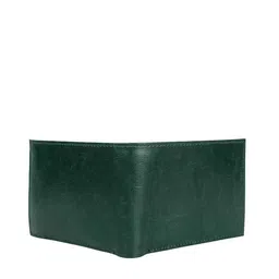 HENEDA Men Green PU Two Fold Wallet image 4