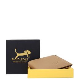 WILD EDGE Men Textured PU Two Fold Wallet image 3