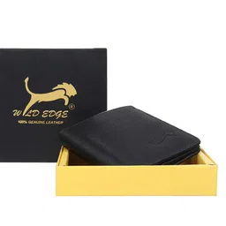 WILD EDGE Men Textured Two Fold Wallet image 2