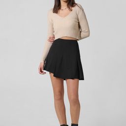 ONLY Flared A-Line Mini Skort-image-34