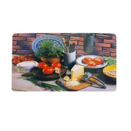 Dakshya Industries Black & Red 6 Pieces Printed Rectangular Table Placemats image 3